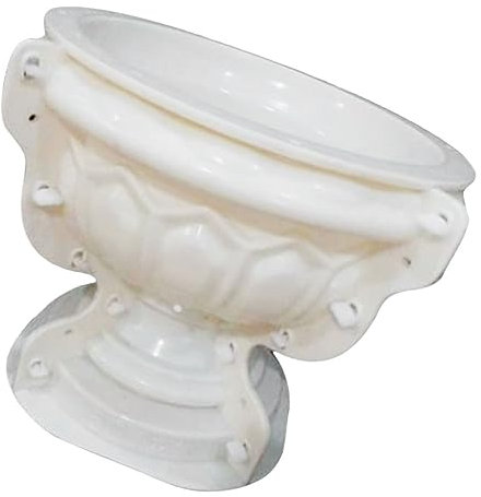 Happyyami Stampo Per Vaso Da Fiori Plastica Stampo Fai Da Te Per Fioriere Stile Europeo Stampo Versatile Per Creare Ornamenti Unici E Decorazioni Per Tavolo Mold Riutilizzabile E Facile Da Pulire