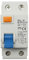 DEBLAN Disjoncteur électromagnétique à Courant résiduel, 2P 4P 10/30/100/300mA, Type AC RCCB RCD ELCB, disjoncteur différentiel, Interrupteur de sécurité (Size : 100mA, Color : 2P 40A)