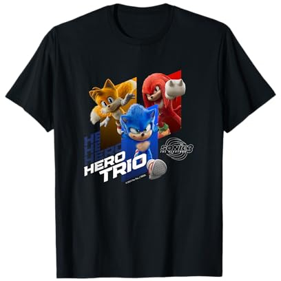 Sonic the Hedgehog 3 - Hero Trio T-Shirt