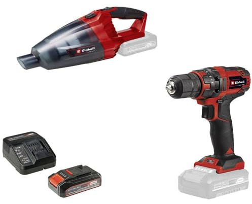 Einhell TC-CD 18/35+TE-VC 18 (1x2,5Ah) 4326596 Werkzeugset Akkugeräte