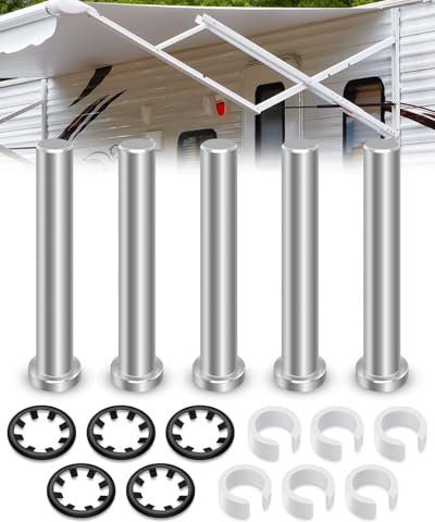 Power Rv Markisen-Ersatzteilstifte und Befestigungs-Set, passend für Dometic 9100 9200, Wohnmobil-Markisen-Ersatzteil-Set