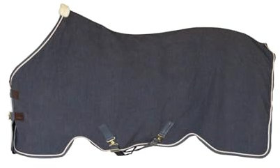 Kentucky - Abschwitzdecke vegan Wool grau 140-6'3