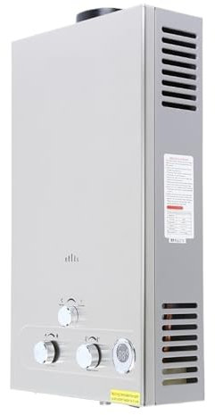 LPG Tankless Hot Water Heater 12L Propane Gas Camping Instant Gas Water Heater with Shower Head Outdoor