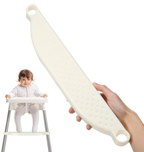 UKCOCO Hochstuhl Fußstütze Für Kinder Ergonomischer Fußhocker Aus Robustem Kunststoff Breite Rutschfeste Fußbank Für Baby Hochstühle Kompatibel Mit Esszimmer Und Schreibtisch