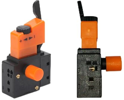 AC 250V/4A FA2-4/1BEK Adjustable Speed Switch For Electric Drill Push Button Switch Automatic Electrical Switches Lamp Bulb Light Pull Toggle Control Snap Dimmer Wall Sensor Cord Detector Smart