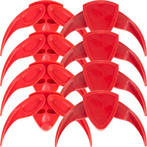 DIYEAH 8pcs Manual Peeling Machine Shell Opener Sunflower Nut Peeler Compact Plastic Quick Shell Opening Tool for Travel
