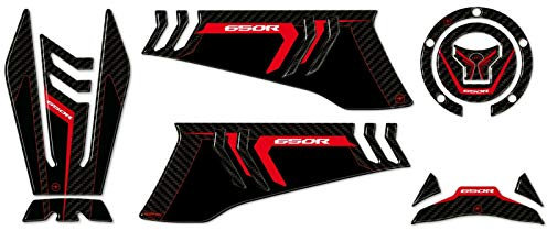 labelbike - 3D Harz Protection Sticker Kit für CBR 650 R Motorrad kompatibel mit Honda CBR650R