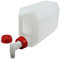 Linxor - Bidon en plastique (PEHD) pour usage alimentaire avec bouchon + robinet - 5L