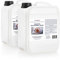 HANSE PRO Geraniol Anti-Milben-Mittel, 2 x 5 Liter Kanister I Hausstaub-Milben-Spray I Milbenschutz I hochwirksames Spray gegen Milben & Bettwanzen I Hausstaubmilben-Allergie I Milben-Bekämpfung