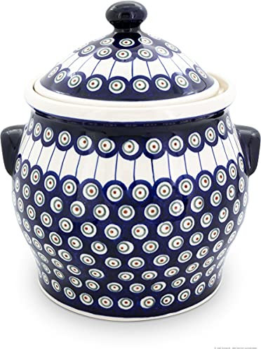 Bunzlauer Keramik Pot à pommes de terre multi-usages en céramique 5 l Décor 8