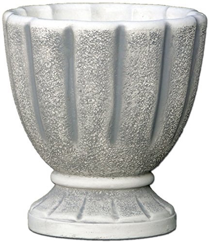 Vaso di fiori rustico, vaso di cemento, calice greco, esterno/interno, piccola urna