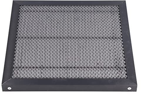 ciciglow Waben-Arbeitstisch, Honeycomb Arbeitstisch Platte Plattform, Graviertisch, Arbeitsplatte für Lasergravierer(300x300x22mm)