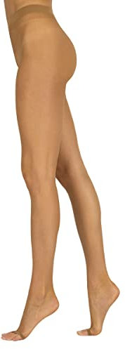 Sarah Borghi Collants Super Velato Femmes, 6 Deniers, Avec Pointe Fine, Bas Invisibles, Coutures Plates et Gousset en Soie, Fabriqués en Italie