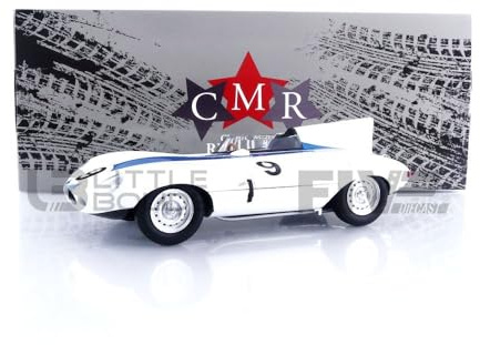 CMR CMR191 Miniature Collection Car, White/Blue