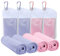 SZELAM 4 Packungen kühlendes Handtuch 40/''x12/'', Eishandtuch, weiches, atmungsaktives Instant-Handtuch, Outdoor und mehr Aktivitäten Kinder, Mädchen, 2 Macarons Rosa/2 Lavendel, HLXUK230323CT-FT01