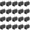 PATIKIL 5.5x2.5mm DC Strom Verbinder 20 Pack 3 Pin PCB Montage Weiblich Steckdose Jack