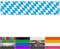 Generisch Fun-KENNZEICHEN Wunschkennzeichen | Namensschild |520x110 mm | viele Farben | Funschilder individuell mit Wunschtext gestaltbar (Bayern Raute)