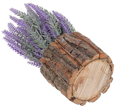 OFFSCH Jardinera De De Madera Resistente para Suculentas Rústica y Decorativa