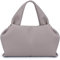 ARNTY Handtasche Damen, Schultertaschen aus PU-Leder, Elegante Henkeltaschen, Stilvolle Crossbody Bag, Dumpling Hobo Bag, mit Abnehmbarem Schultergurt(Grau)