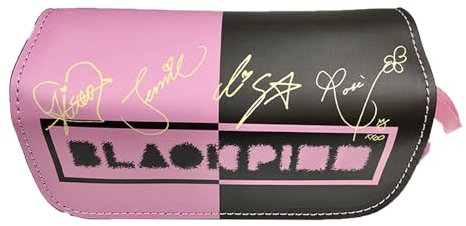 FCMTFV Black-Pink Astuccio Grande Capacità Portapenne, Matita Case per Bambini e Adolescenti, Casa Ufficio Scuola