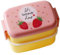 TEmkin Lunchbox Bento-Box für Kinder, Mini-Lunchbox für Kinder, Obstbox, Snackbox zum Mitnehmen, kleine Snackbox, Nussbox, mikrowellen- und spülmaschinenfest (Rosa)