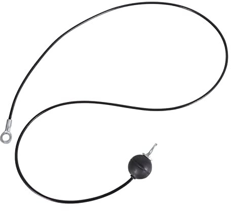 Anneome Drahtseil Für Fitness Verstellbares Stahlseil Fitnesszubehör Für Home-Gym Gummibeschichtetes Drahtseil Praktisches Fitnesskabel