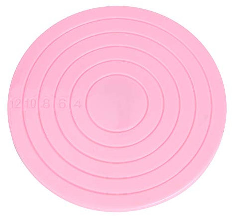 Base per Torta 2 Pezzi, Mini Supporto Girevole a 360 Gradi Che Decora Giradischi Mini Base Spinner per Torta Giratoria Supporti per Utensili da