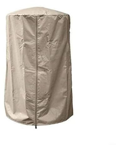 HOHOVYVY Abdeckung Für Terrassenofen,Abdeckung Für Außenheizstrahler - Wasserdichtes Staubdichtes Und UV-beständiges 210D Oxford-Gewebe(Beige)