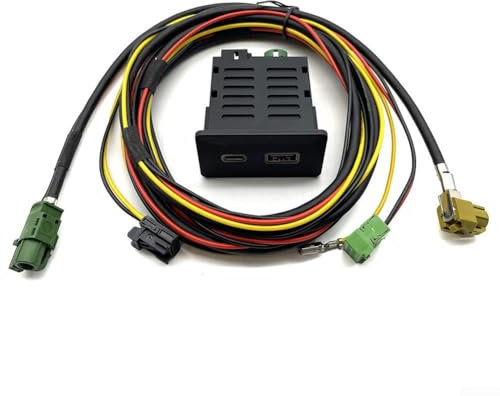 Vereinfachte Installation des AUX-USB-Wireless-Adapters passend für Autos der Golf 6-, 6-, 5- und MK6-Serie