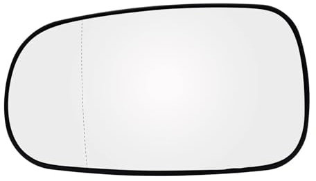 Cristal de Espejo Retrovisor Para Saab 93 95 9-3 9-5 2003-2012 Lado Izquierdo Derecho Del Conductor Espejo Retrovisor De Cristal Calentado Gran Angular Placa De Visión Trasera Cristal de retrovisor la