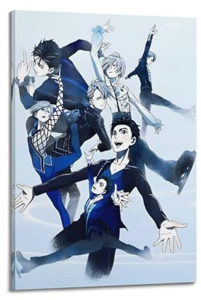 GFXEZZLH Yuri on Ice Poster Leinwand Poster Moderne Kunst Poster für Schlafzimmer (20x30cm)
