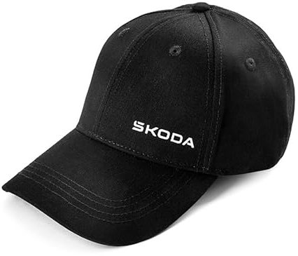Skoda 6U0084300D041 Baseballcap Basecap Baseballkappe Mütze Cap Kappe, schwarz