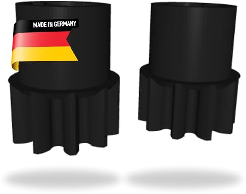 ULROAD 2 Stück Zahnrad Ritzel für Kärcher S6 Twin Kehrmaschine Ersatzteil für Rad Reifen
