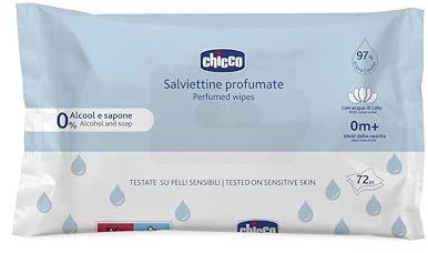 Set salviette detergenti Chicco 00012050100000 Acqua di loto no alcool