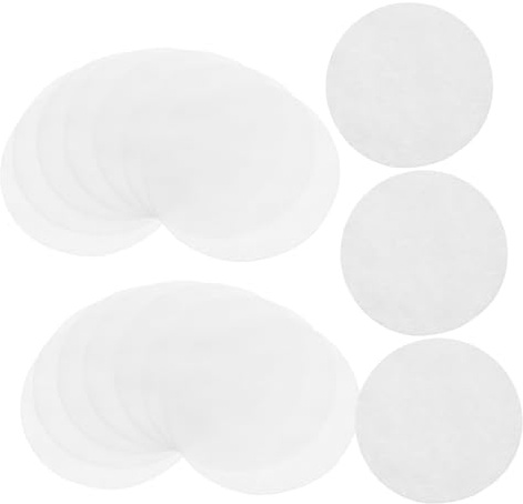 HAPINARY Gesichtsreinigungspads Saugfähig und Hygienisch aus Vliesstoff Weiße 200 Runde 200 Stück Geeignet für Make Up Entferner und Hautpflege