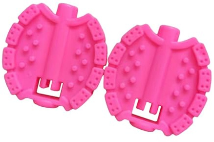 KESOTO 2 Stück Pedale für Kinder Dreirad, Ersatzteile für Fußpedale, Rosa