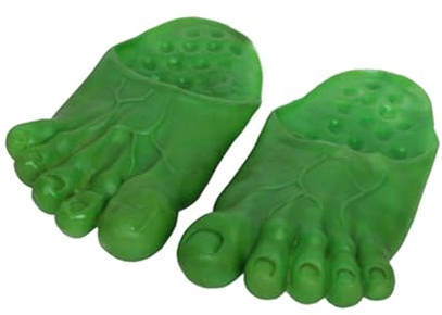Generisch Zapatos Divertidos Novedad Sandalias Cómodas Accesorios De Mascarada