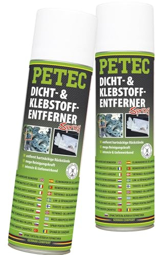 PETEC 2x Dichtungsentferner (1) | 82150, Dicht & Klebstoffentferner Spray