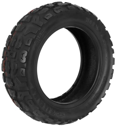 TUOVT 10x3.0 Off-Road Reifen (80/65-6 / 255x80) Schlauchlos für E-Scooter Vsett 10+, KuKirin G2 Max / G3 Pro, Zero 10X, Joyor S10S, Kaabo Mantis - Verdickter Geländereifen
