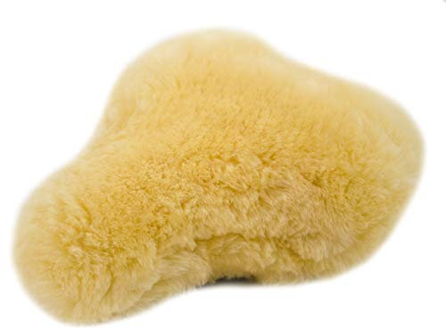 Reissner Lammfelle Fahrradsattel Bezug Fahrradsattelüberzug aus Merino Lammfell FSB-A-1 gobi 30x20cm