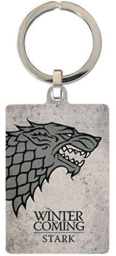 ZigZag Island Game of Thrones Metal Keychain Stark 6 cm Portachiavi