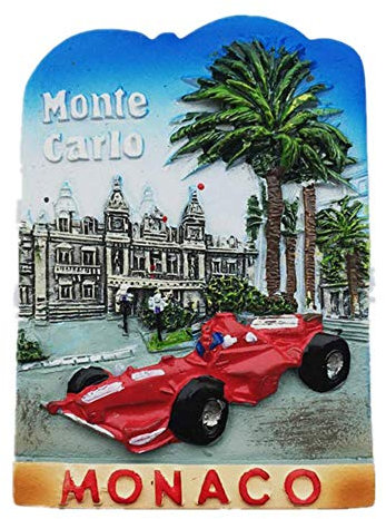 3D Monte Carlo Monaco Kühlschrankmagnet, Heim & Küche, Dekoration, magnetischer Aufkleber, Monaco, Kühlschrankmagnet, Touristen-Souvenir, Geschenk