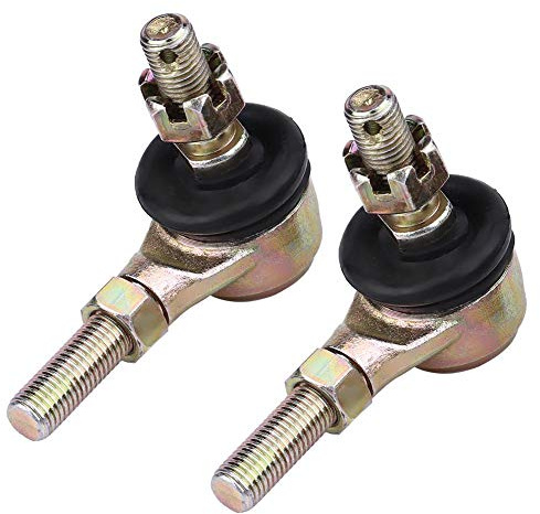 Akozon Rotule de biellette de Moto, 1 Paire de rotule de biellette de Direction pour ATV Quad Moto Universelle