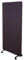 Akustik-Trennwand HWC-G77, Büro-Sichtschutz Raumteiler Pinnwand, doppelwandig rollbar Stoff/Textil - 167x80cm braun-grau