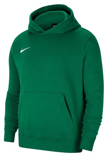 Nike Unisex Y Nk Flc Park20 Po Hoodie Kapuzenpullover, Pine Green/White, XL 158-170 EU