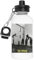 The Lathums Vintage Réutilisable Blanc Aluminium Bouteille d'eau Reusable White Water Bottle