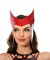 Wanda Kopfbedeckung für Erwachsene, scharlachrote Hexe, Cosplay, Kopfbedeckung, Halloween, Wanda, Maximoff Krone, PU-Leder, 2