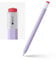 ELETIUO Silicone Case for Apple Pencil 2nd Generaion Cover,Protective Holder Grip Sleeve with Cap Accessories Compatible for iPad Pro 11 12.9 inch,Purple