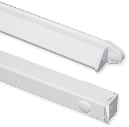 Brookvent Airvent SM 1000 | Surface Mounted Aluminium Trickle Window Vent Set | Vent and Hood | 460mmx450mm (White)
