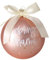 XL Weihnachtskugel 10cm Lieblings Mama b716 rosa Rose Glaskugel Weihnachtskugeln Geschenk PastellRosa Glas Kugel Lieblingsmama Geschenk Weihnachten